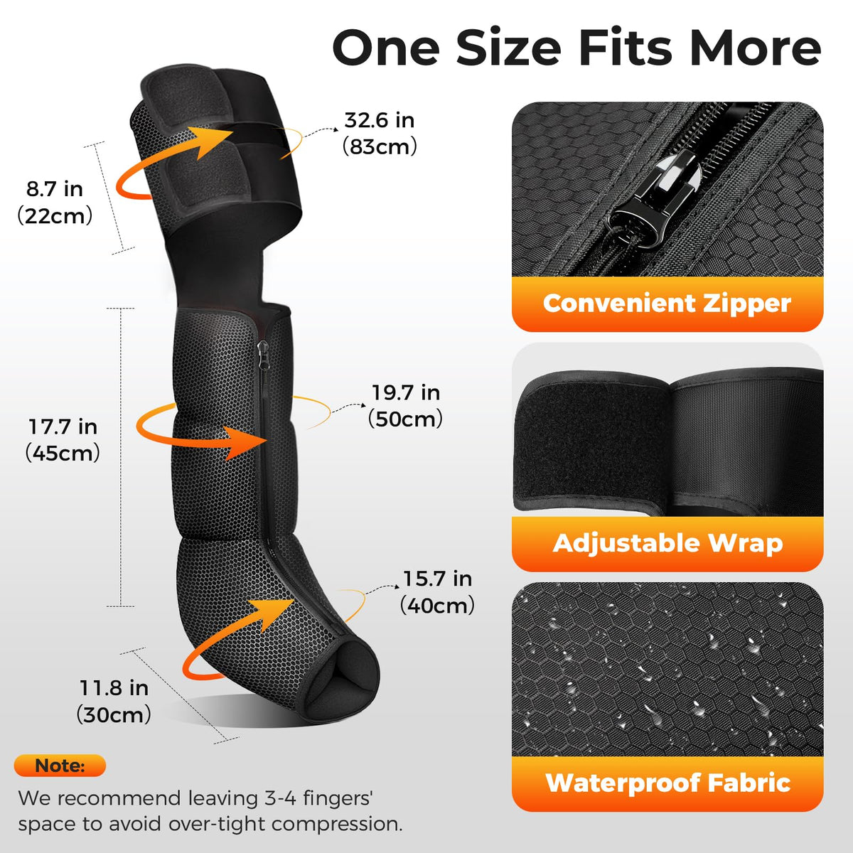 Leg Compression Massager with Heat O62146