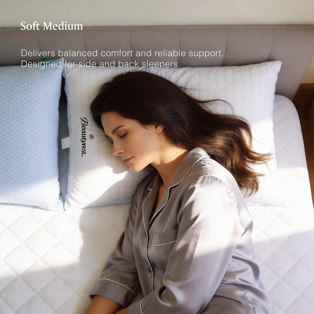 King Size Set of 2 Down Alternative Cooling Pillows P4724