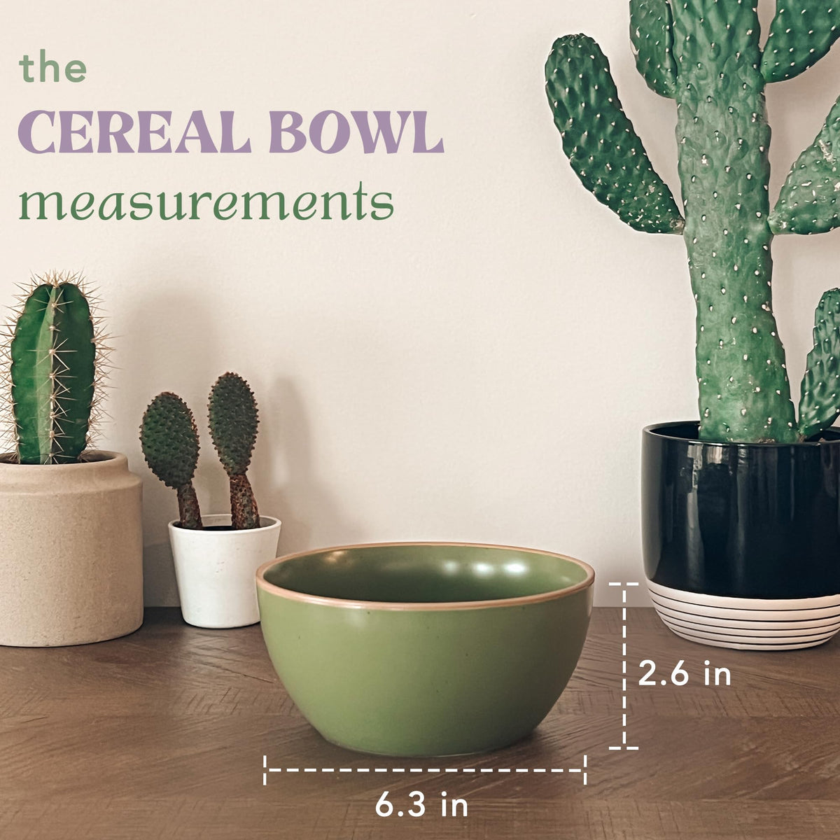 Ceramic Matte Bowls Set of 4 28oz O551254