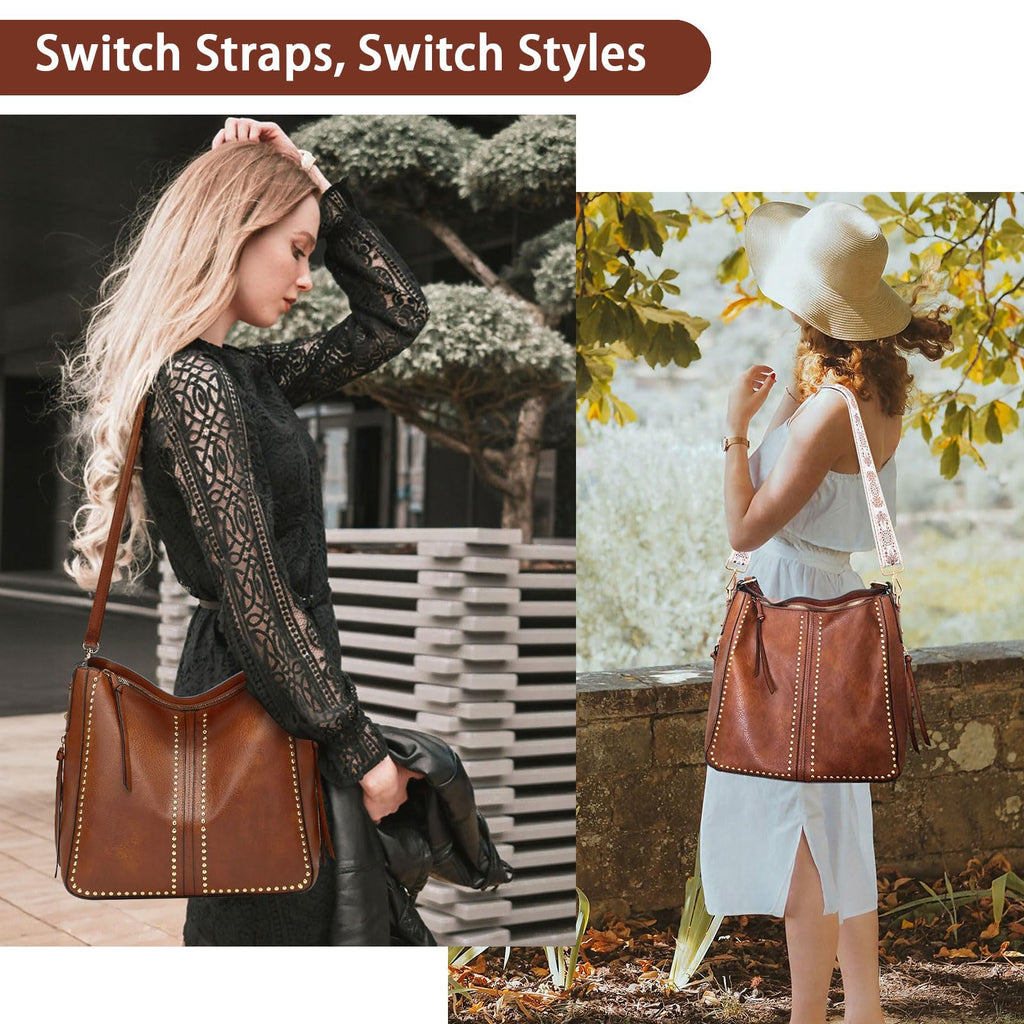 Studded Purse and Wallet Set L707202