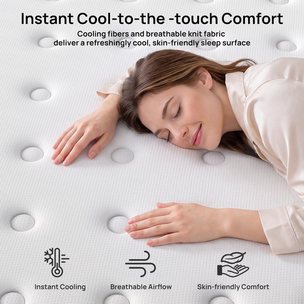 Full 12 inch Hybrid Mattress Z6306