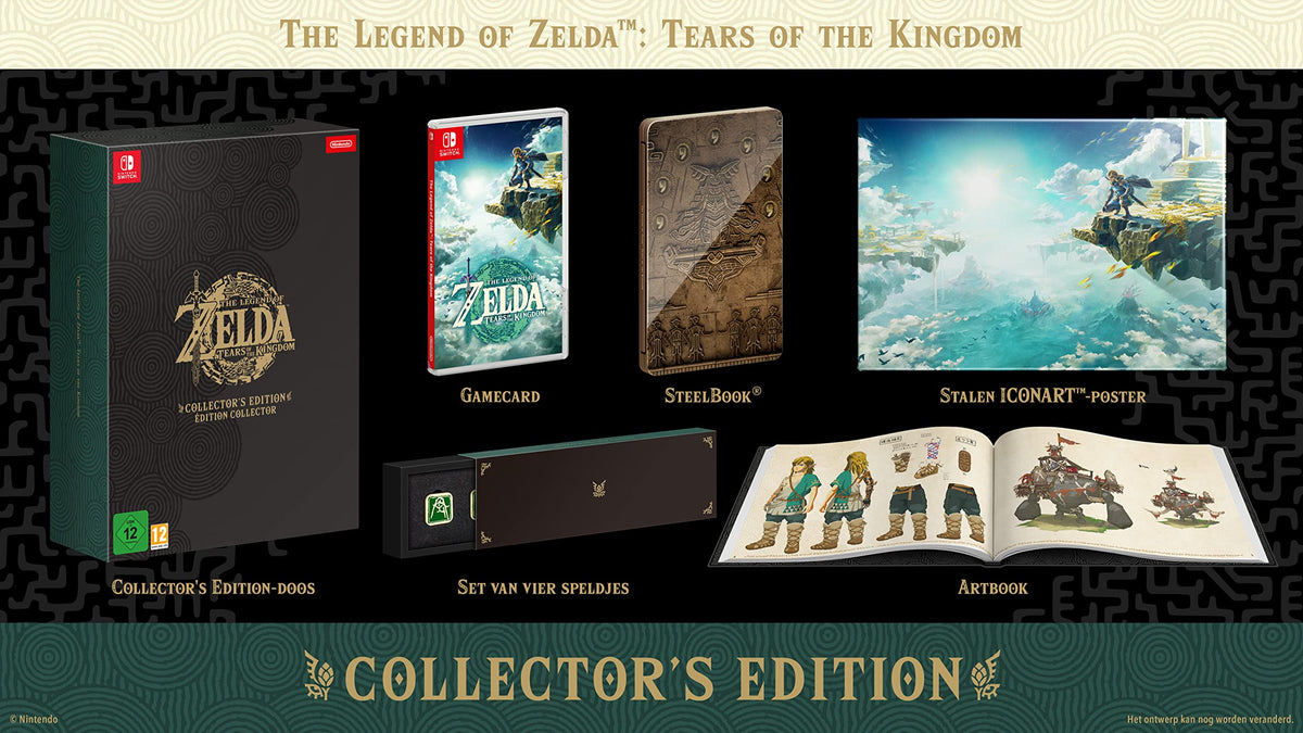 The Legend of Zelda: Tears of the Kingdom Collector's Edition Nintendo Switch U40917