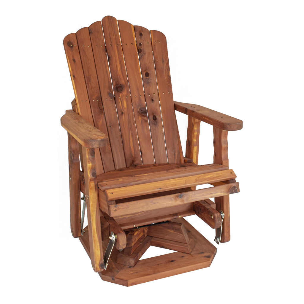 23" Cedar Adirondack Swivel Glider W197089
