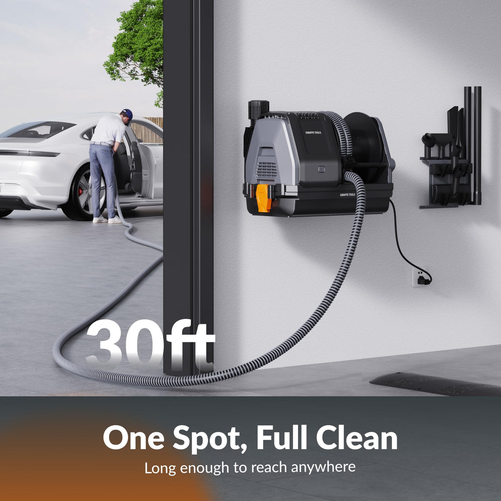 Garage Vacuum Cleaner with 30FT Hose A301