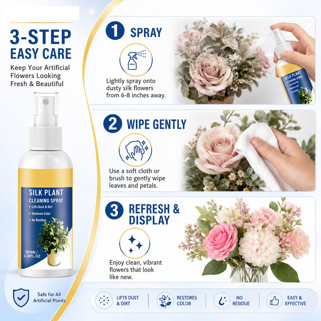 Artificial Flower Cleaning Spray, 9PCS N67700