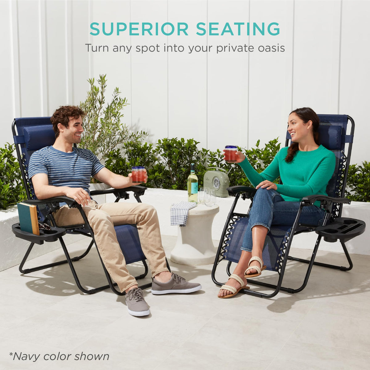 Zero Gravity Chair Recliner Black F5643