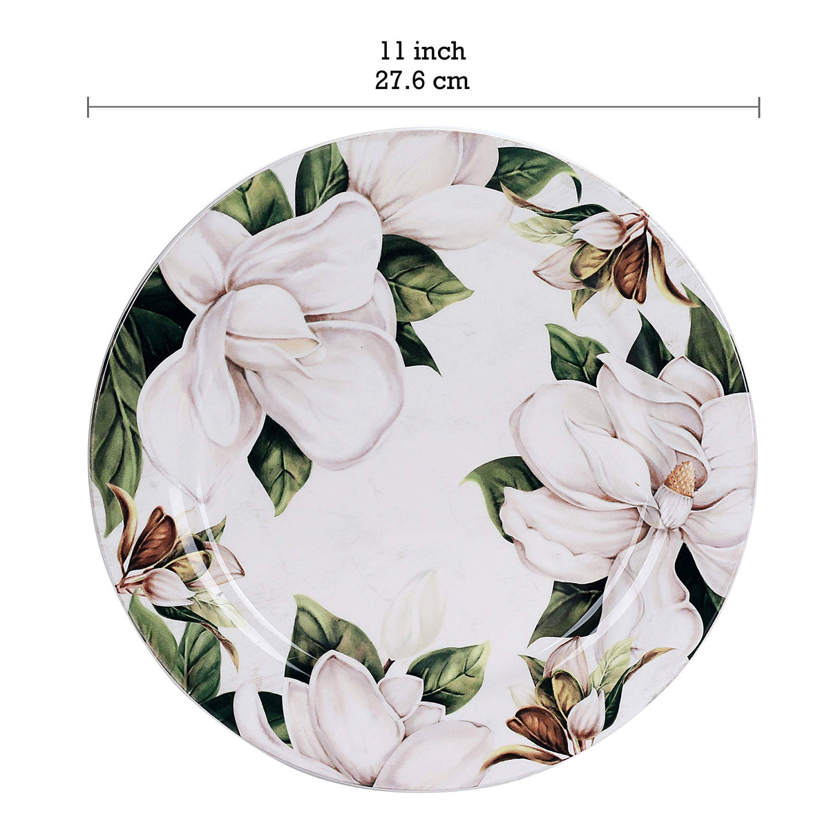 Magnolia Floral Ceramic 16 pcs Dinnerware Set H978