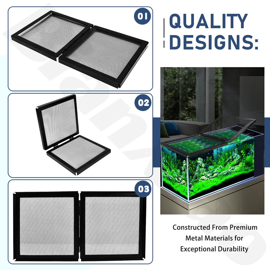 Hinged Door Aquarium Screen Cover O95527