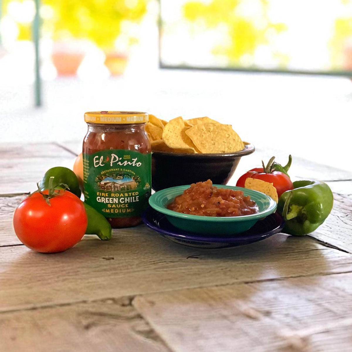 Green Chile Sauce Medium 16 Ounce Pack of 6 Z7082