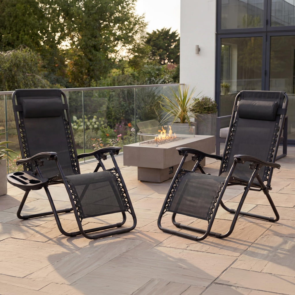 Zero Gravity Chair Recliner Black F5643