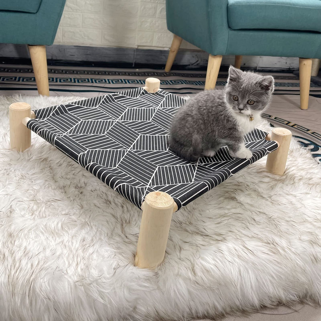 Wooden Elevated Cat Bed W43352