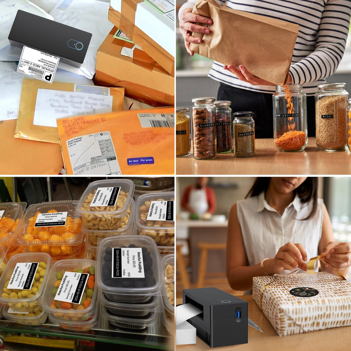 Bluetooth Thermal Shipping Label Printer T321