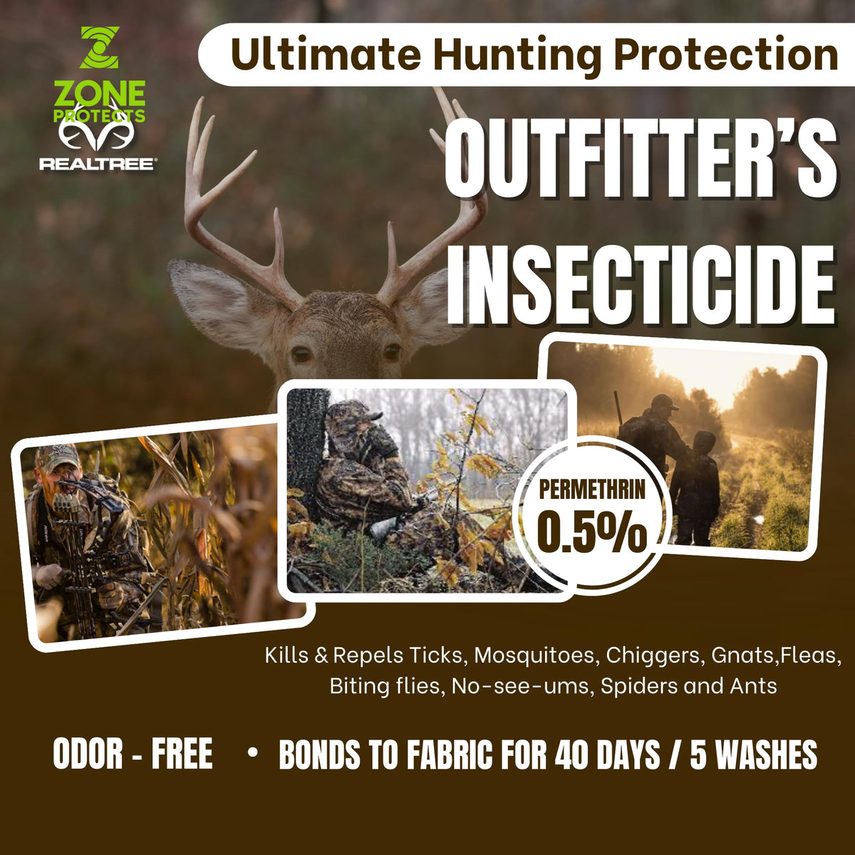 0.5% Permethrin Clothing and Gear Treatment E8389