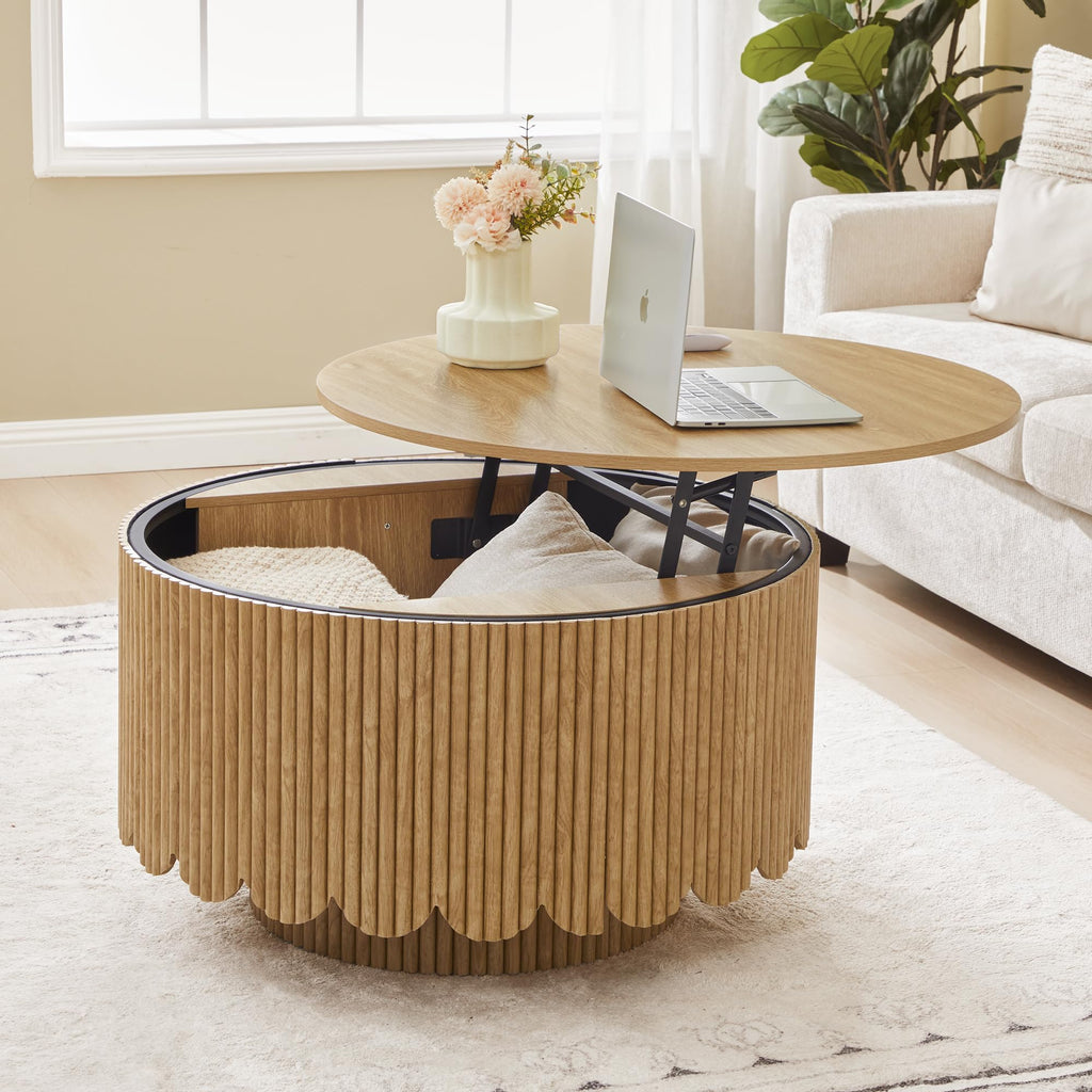 Lift Top Coffee Table with Storage W6974
