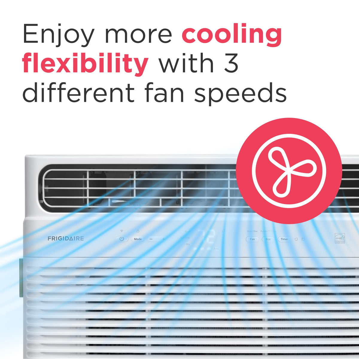 10,000 BTU White Smart Inverter Window Air Conditioner U1490