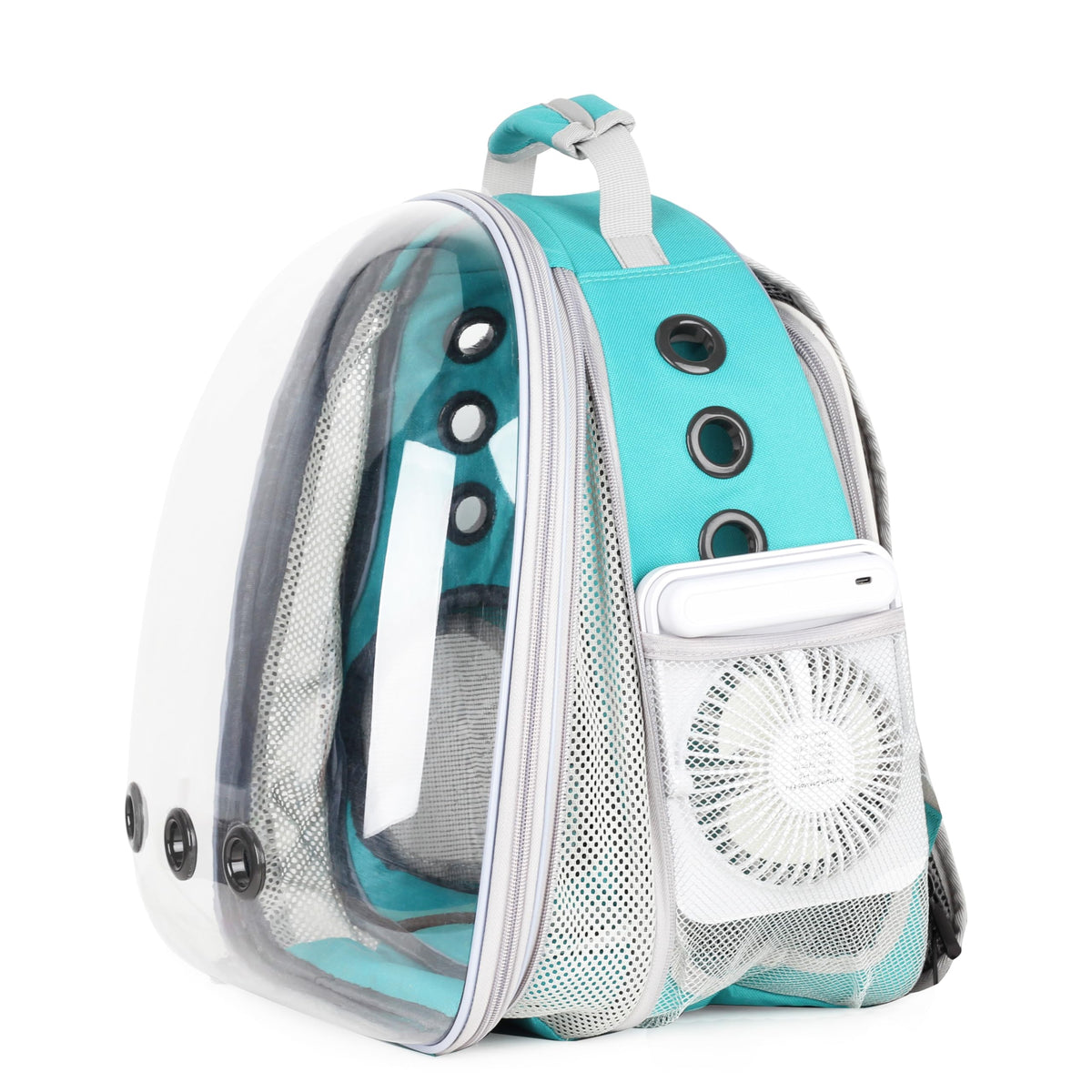 Expandable Cat Backpack with Mini Fan L1664