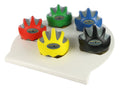 Hand Exerciser Set of 5 Pieces with Rack B4855