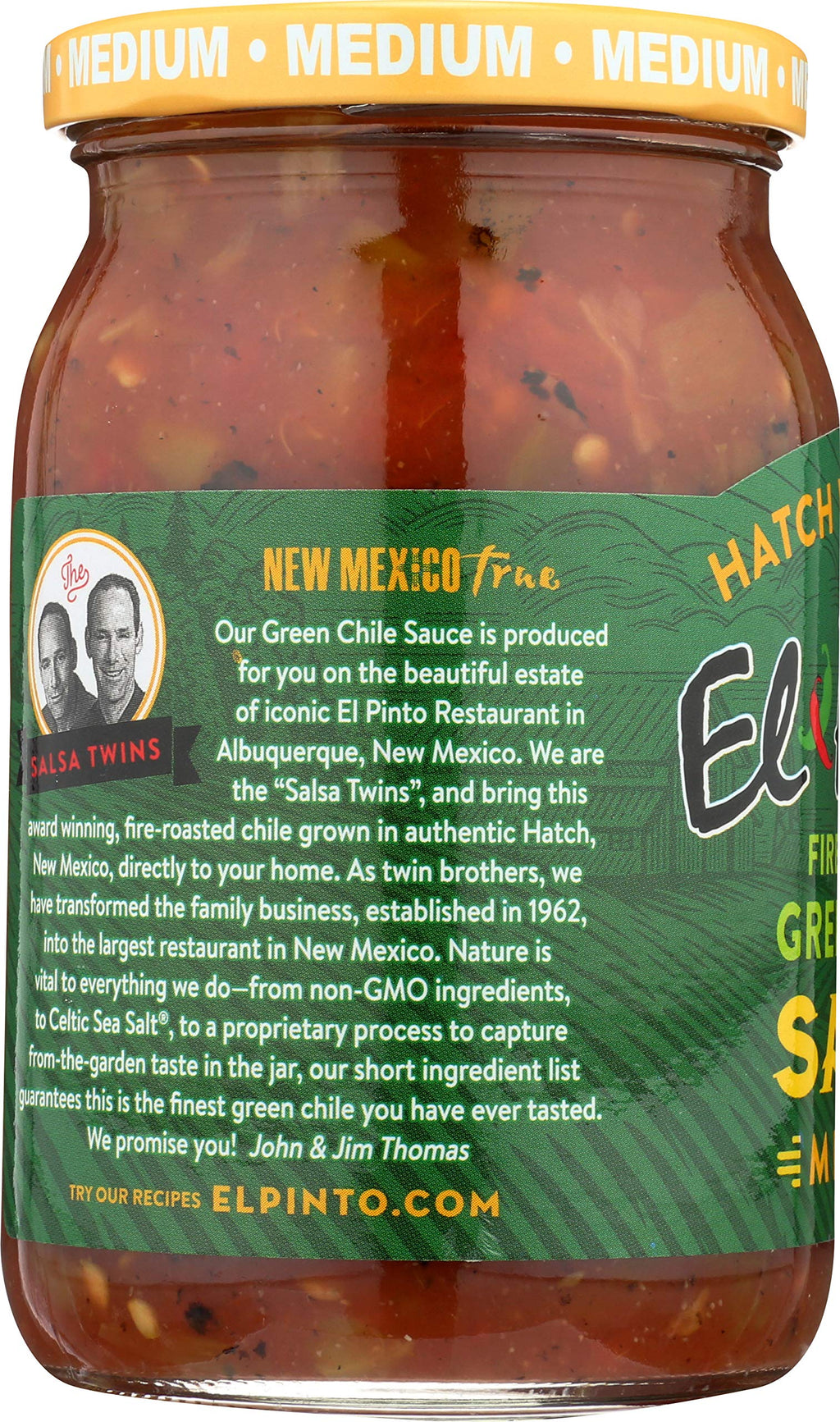 Green Chile Sauce Medium 16 Ounce Pack of 6 Z7082