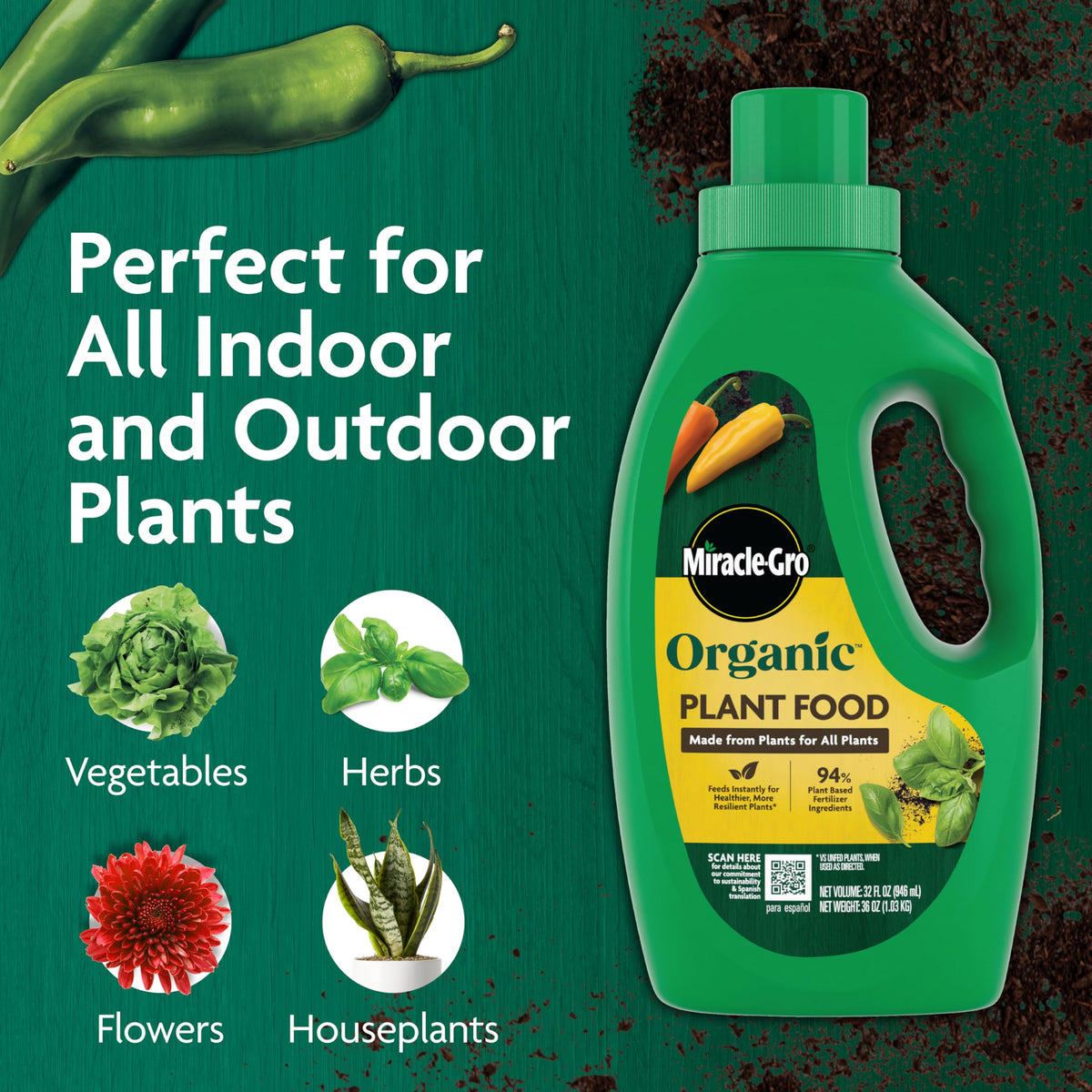 Organic Plant Food 32 fl. oz. M63466