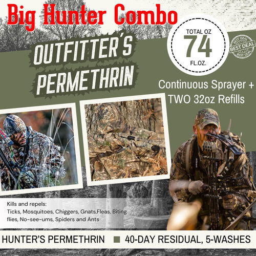 0.5% Permethrin Clothing and Gear Treatment E8389